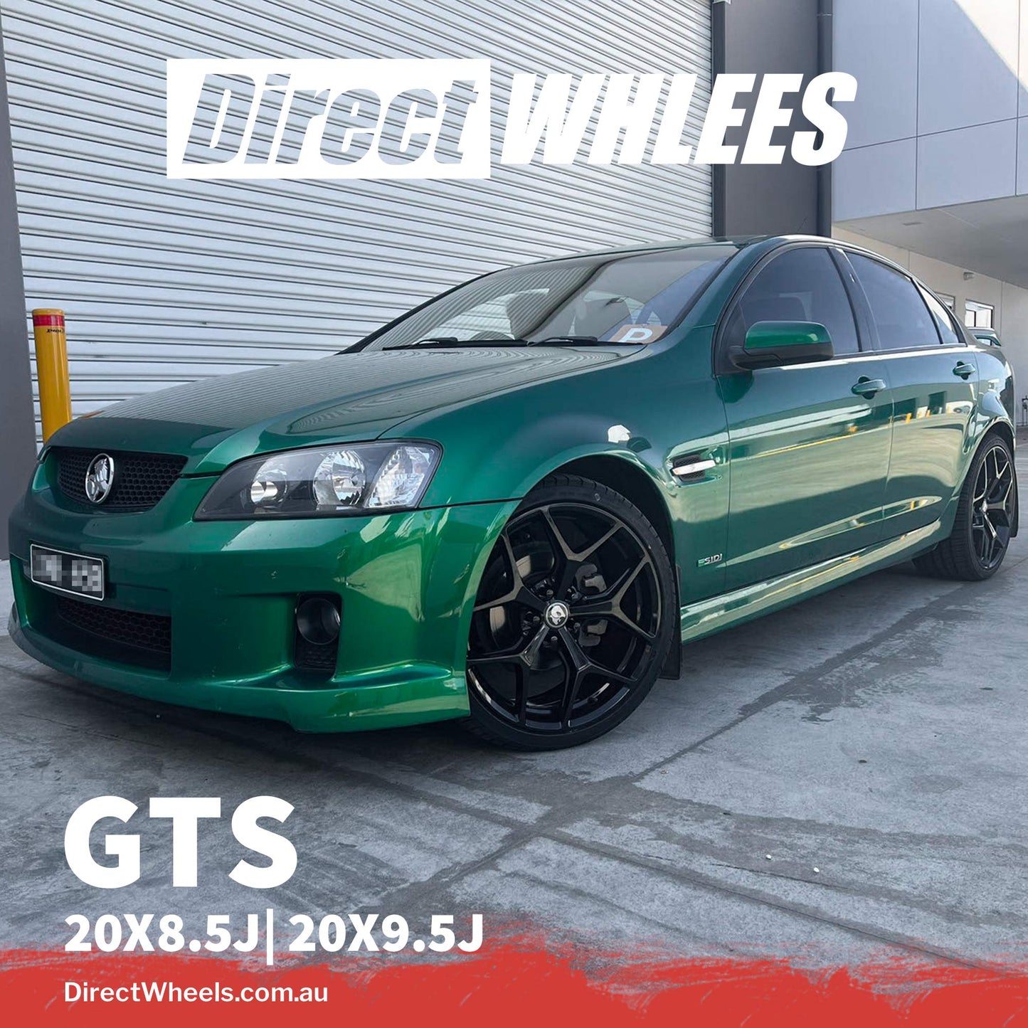 HSV GEN-F2 GTSR SV Panorama 20'' Gloss Black Replica Wheels